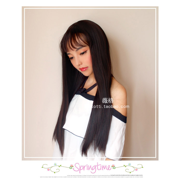 Perruque Long cheveux raides - Ref 2608120 Image 24