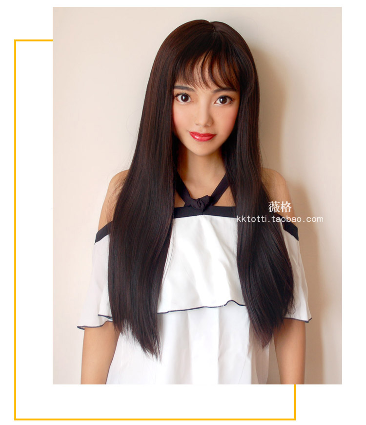 Perruque Long cheveux raides - Ref 2608120 Image 22