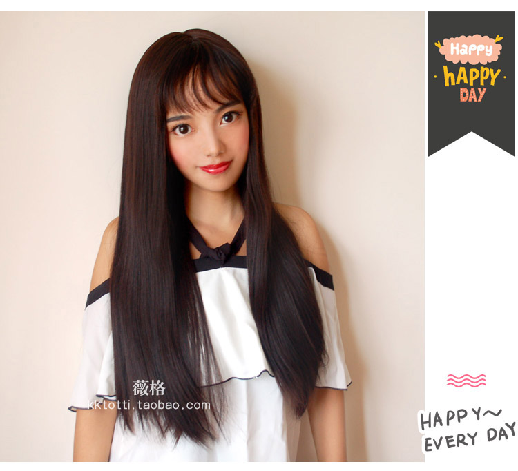 Perruque Long cheveux raides - Ref 2608120 Image 20