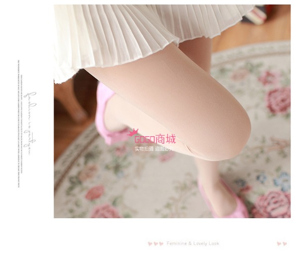Vớ trắng mỏng quần lửng nhung gợi cảm mùa xuân và mùa thu lụa chống móc thậm chí quần bó chân bước chân tất quần