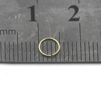 Золотое отверстие кольцо диаметром 0,4 мм диаметром 5 мм