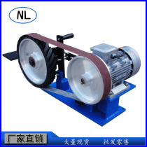 Luli industrial grade multifunctional vertical horizontal sand belt polishing machine Casting metal polishing aluminum parts Stainless steel burrs