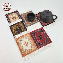 Dunhuang Mojing Teacup mat Mogao Grottoes Persian Turkish characteristics retro art mat tourist souvenir