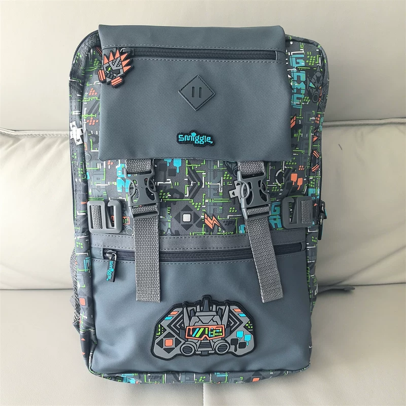 School bag for students, big handle, children's backpack lightweight