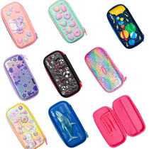 Australia smiggle pen box super cute zipper hard pen bag new cute hard shell relief student childrens stationery box
