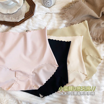 Small waist 0 sense of comfort high waist ice silk cool pants breathable and traceless hip - lifting waist briefs bacteria-inhibiting underwear women