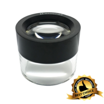 Export Quality Acrylic Double Lens HD Magnifying Glass Printing Philatelic Net Pattern Photo Tool