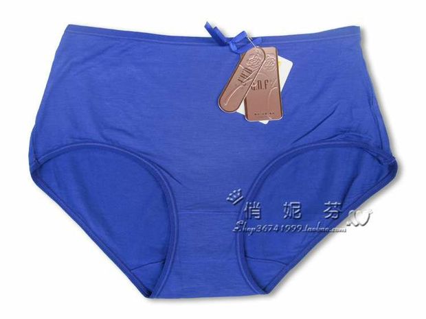 6 包邮 俏 Bà Modal thun XL màu trung tính, quần lửng nữ cao cấp quần lót nữ cho người cao tuổi