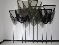 European style copy net foldable net head fishing net fishing net telescopic copy net rod fishing gear supplies OVF