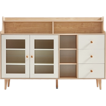 Lins Home Dining Side Cabinet Leaning Against Wall Living Room Cabinet Locker Nordic Home High Cabinet Feet Lins Wood Industry LS187