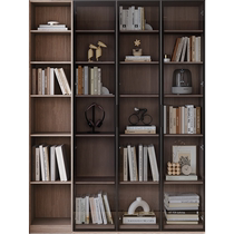 Lins Home American light luxury high-end bookcase living room floor-standing display cabinet with glass door Lins Wood Industry TV4G