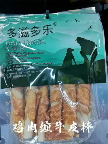 多滋多乐 Собаки -закуски пожилые щенки кусая клей мого весом 400 граммов мясо мясных кошек и собак