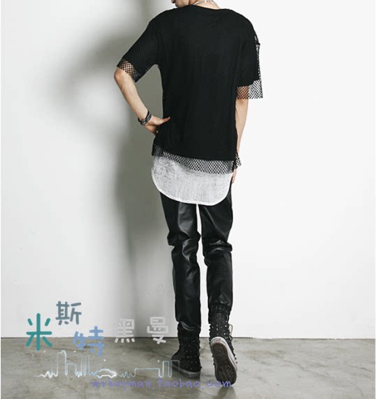 Pantalon cuir homme - Ref 1494314 Image 6