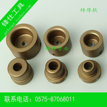 PPR hot melt machine extra thick die head PE tube hot melt machine die welding machine hot head thickening non-stick die