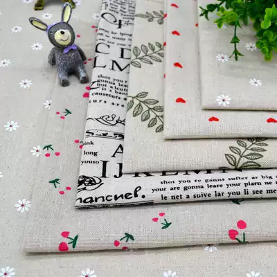 Shooting props printed cotton linen 50*50 online shop photography background cloth Taobao photo shooting props cloth
