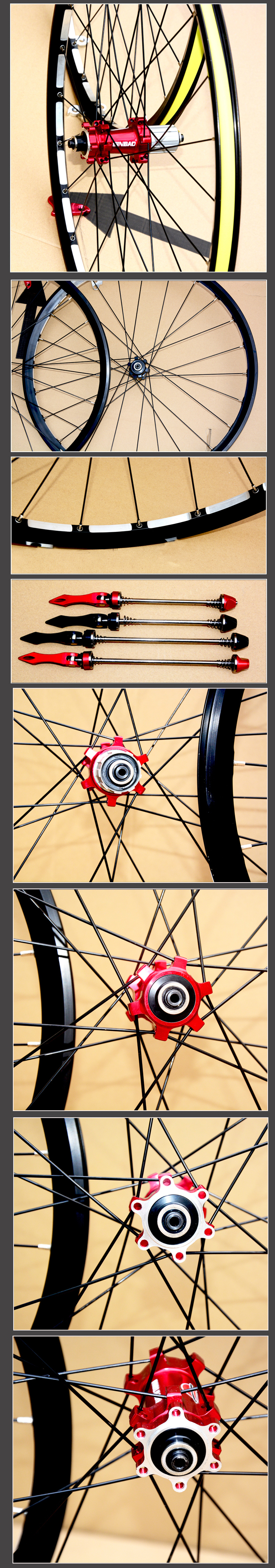 Roues de vélo Mountain Bike 26 pouces - Ref 2368873 Image 6