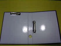 Hengde AD334 folder cardboard clip 1 5 inch plug back double hole clip A4 file finishing clip