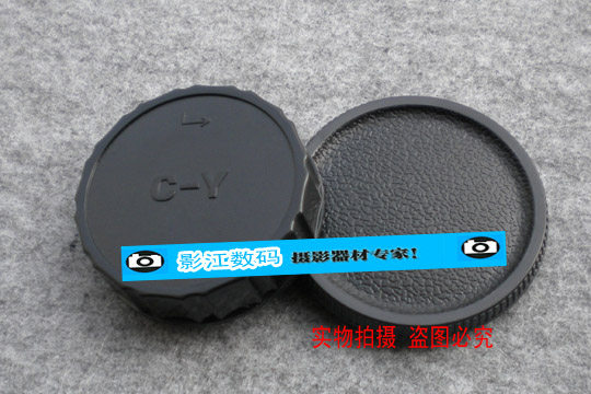Contax Yashica C Y CY YC SLR Camera Body Cap Lens Rear Cap