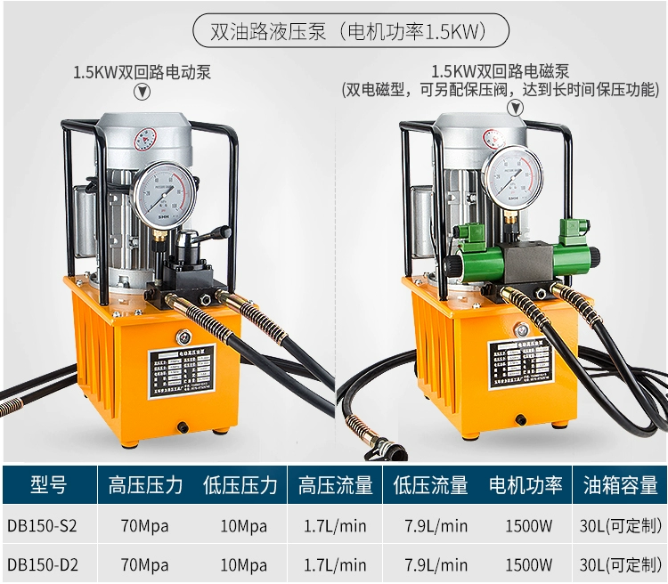 kích thuỷ lực mini Thiết bị nâng thủy lực xi lanh thủy lực tác động kép FCY hai mạch có trọng tải lớn kích thủy lực 20 tấn kích tay thủy lực