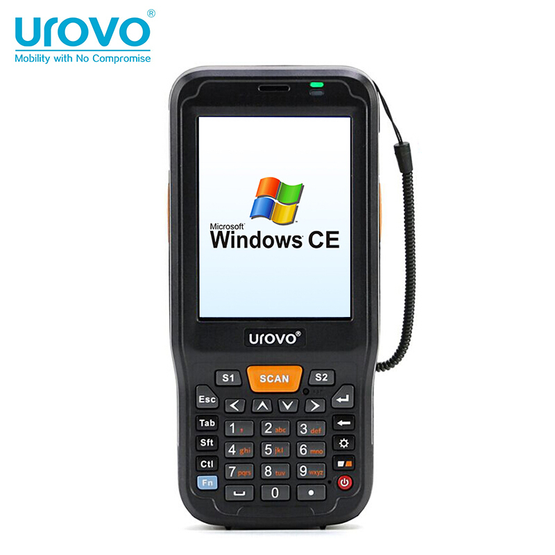 Urovo i6100S handheld data terminal PDA data acquirer on the palm