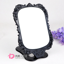 Japan DAISO Anna Sui style Rose Rose Princess Mirror makeup mirror Black Pink White