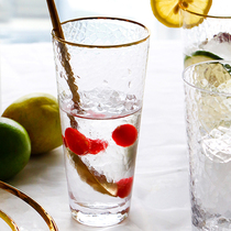 Home Glass Water Glass Day Type Whisky Beer Wine Glasses Teacup Creative Eu Type Heat Resistant Juice Drinks Cold Water Cup