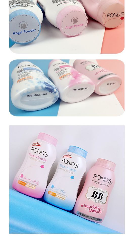 Thái Lan Ponds Ponds Makeup Control Oil Loose Powder Matte Pearlescent Powder Liu Hai Oilproof Lasting Concealer - Quyền lực phấn phủ shu uemura