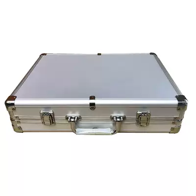 Boutique home gift aluminum alloy mahjong brand aluminum box 42mm40mm gift box mahjong gift box empty box gift box