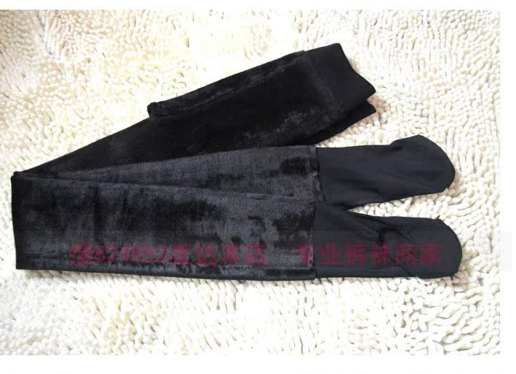 Cộng với nhung dày mùa thu và mùa đông màu da lười miễn phí quần lửng nylon mịn thậm chí chân một quần nữ legging nữ quần tất bầu