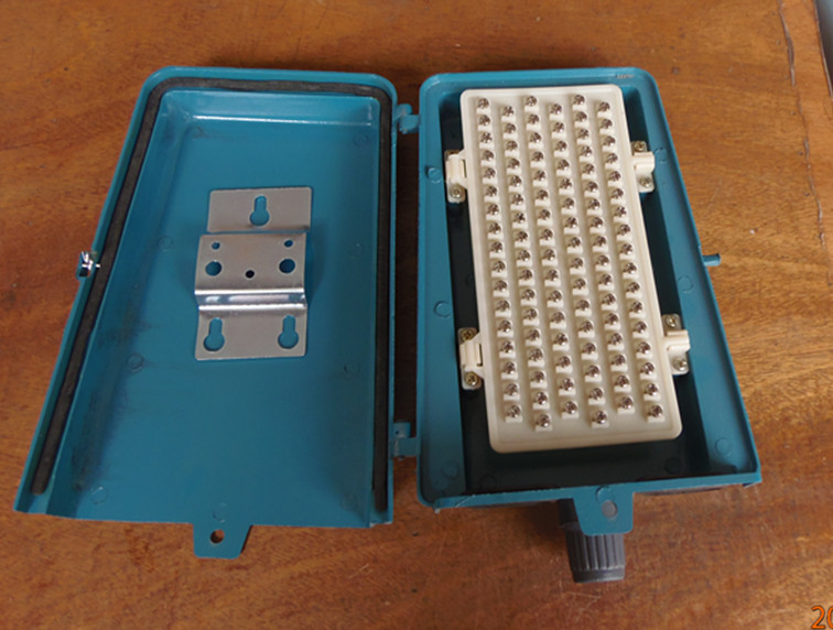 50 pairs outdoor aluminum shell telephone distribution box telephone box telephone cable distribution box factory direct sales