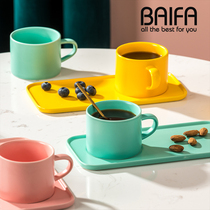 Cup household ins Nordic set Net red coffee cup set small exquisite afternoon tea tea set cup saucer set