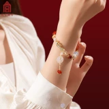 Запретный город Таобао｜Благословения благословений, браслеты с несколькими благословениями, хрустальные браслеты, женский музей, культурный и творческий день рождения, китайский подарок на День святого Валентина