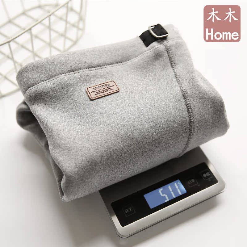 Phụ nữ có thai quần mùa đông phiên bản cộng với dày nhung bông có thể điều chỉnh prop bụng Hàn Quốc phụ nữ mang thai mới đáy quần quần XL shop đồ bầu