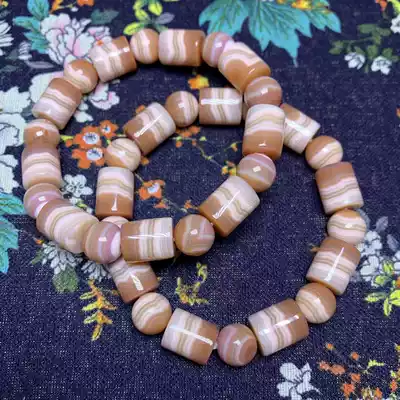 Warring States red agate boutique collection with frozen meat white color powder hand string accessories