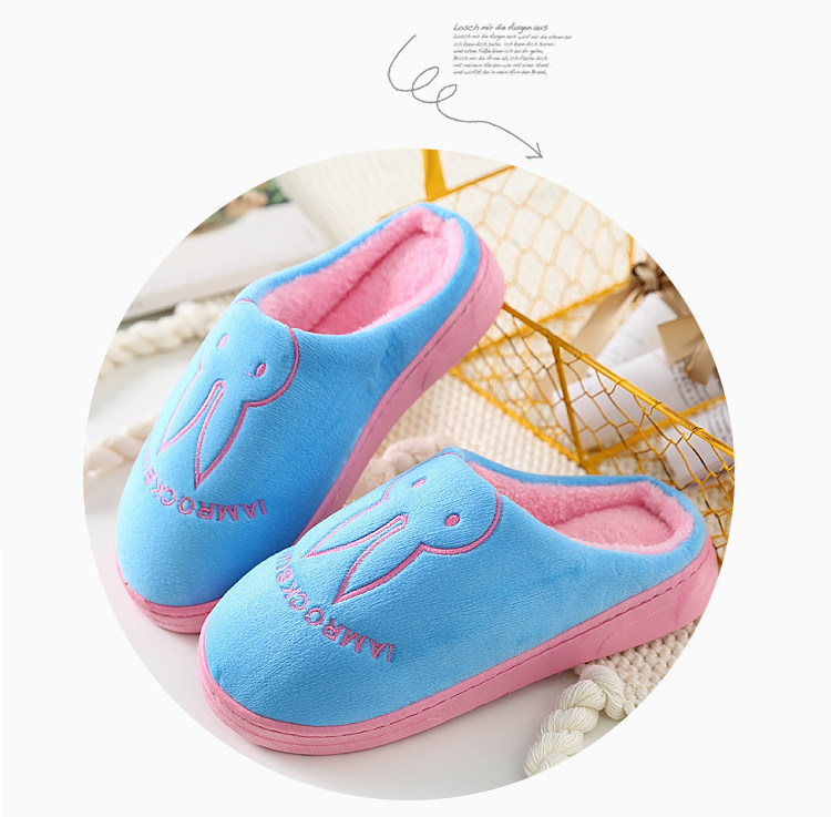 Pantoufles enfants en suède pour hiver - semelle caoutchouc - Ref 1003834 Image 22