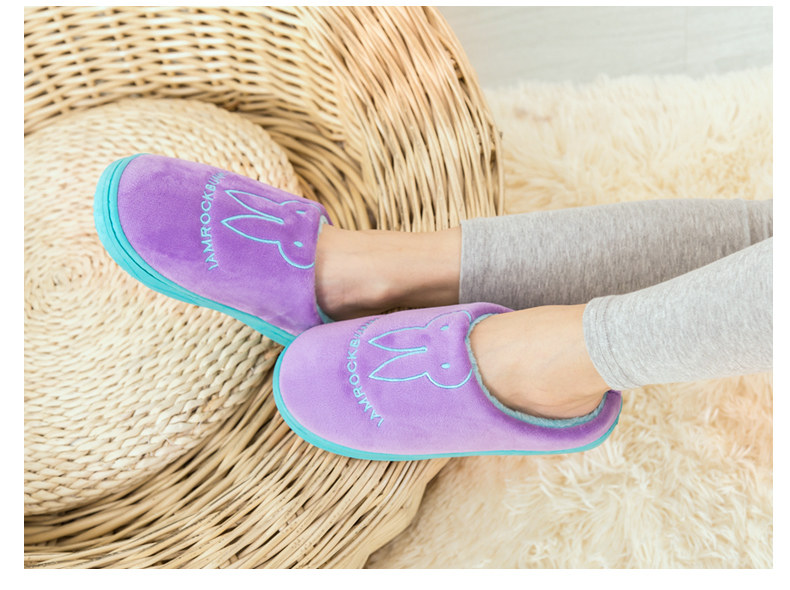 Pantoufles enfants en suède pour hiver - semelle caoutchouc - Ref 1003834 Image 31