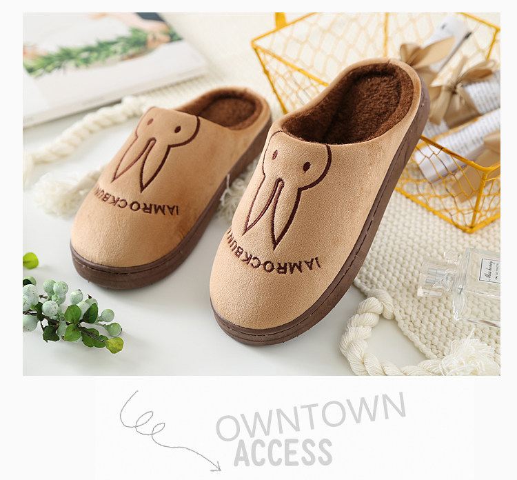 Pantoufles enfants en suède pour hiver - semelle caoutchouc - Ref 1003834 Image 27