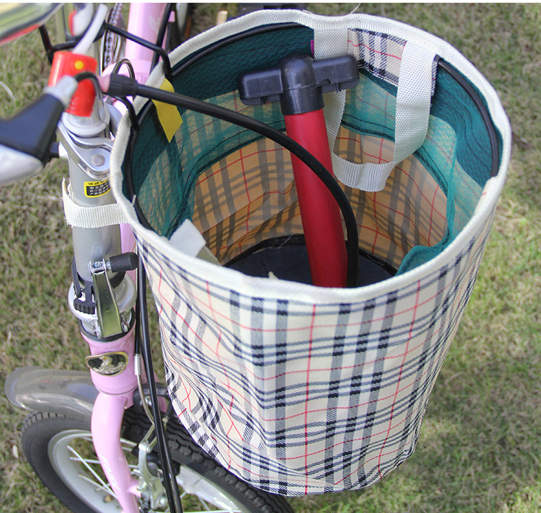 Panier pour vélo en toile - Ref 2258914 Image 19