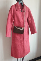 Hand grab bag head layer cow leather brown single shoulder bag inclined satchel