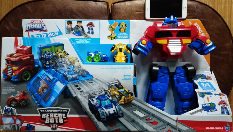rescue bots race track