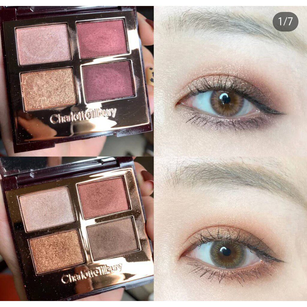 Spot) Charlotte Tilbury CT The Vintage Vamp four-color eyeshadow palette