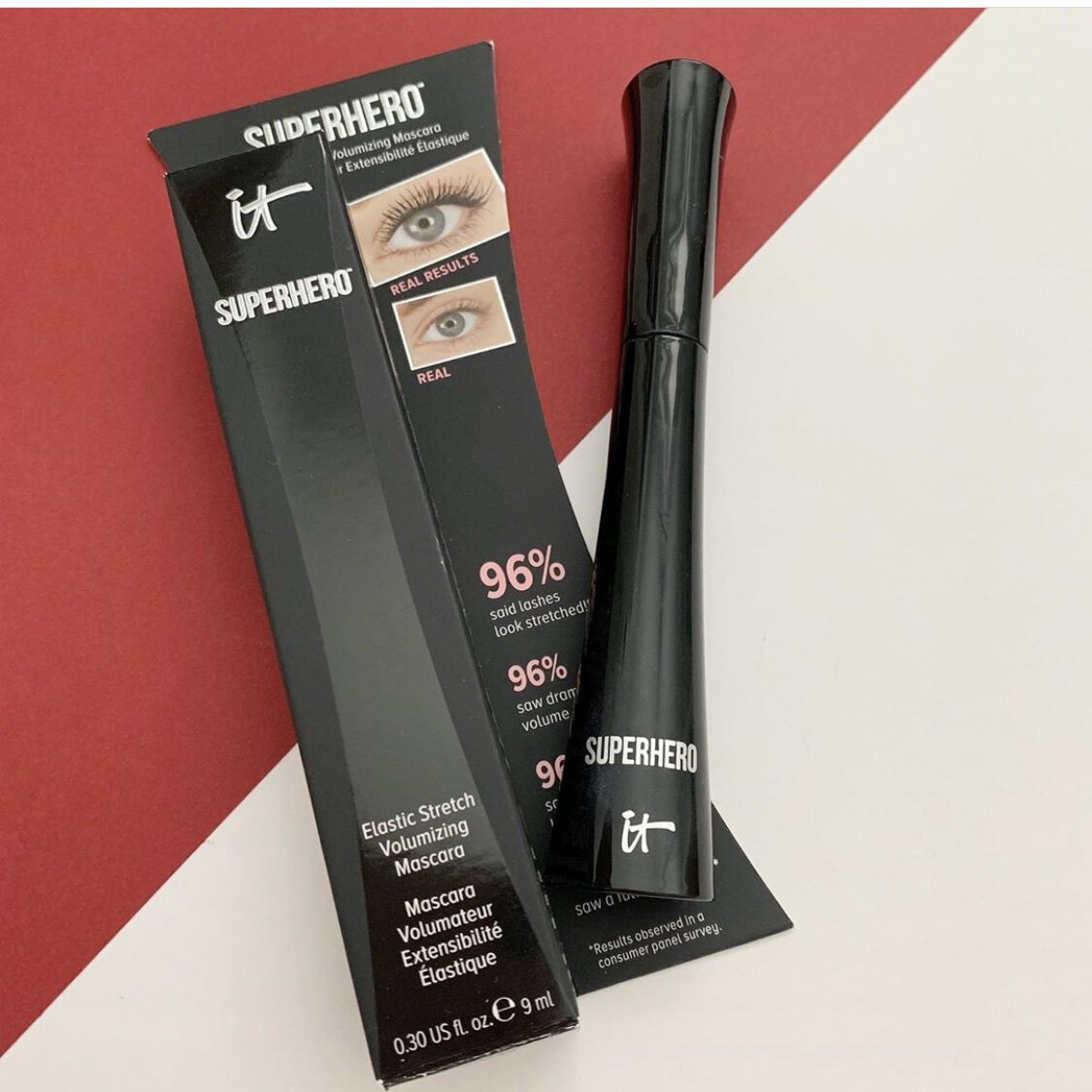 Spot) IT COSMETICS Superhero Mascara Superhero long and thick mascara