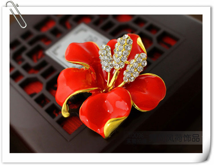 Broche femme en Zircon diamant - Ref 1178087 Image 16