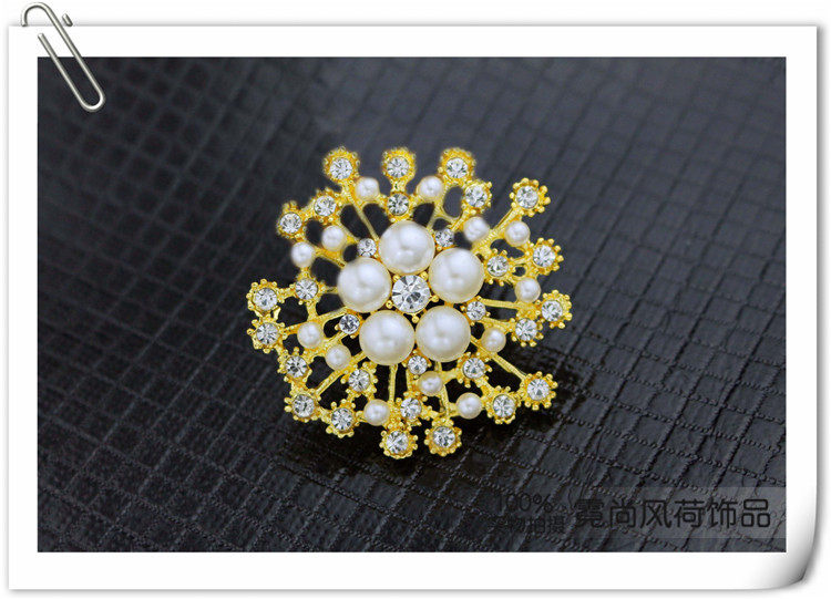 Broche femme en Zircon diamant - Ref 1184159 Image 15
