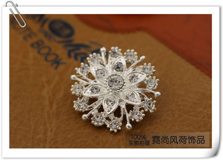 Broche femme en Zircon diamant - Ref 1177517 Image 17