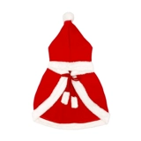 Одежда для домашних собак осень и зимние рождественские новогодние аксессуары маленькие и средние собаки, Шерина Корки Шиба Ину, сеть красная одежда