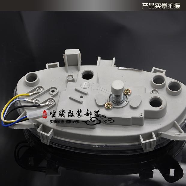 Phụ kiện xe máy lớn nhanh đại bàng lắp ráp dụng cụ tin tức lớn Eagle đo kế dầu đồng hồ tốc độ con trỏ mét giả nhanh - Power Meter đồng hồ xe wave