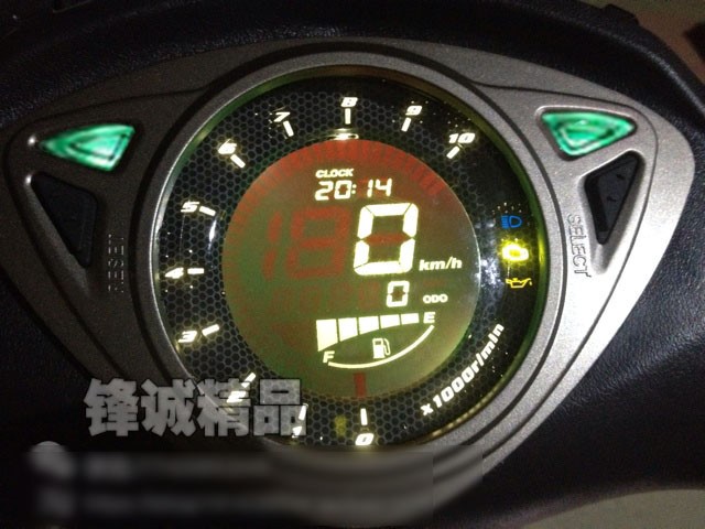Phụ kiện sửa đổi của Yamaha Flying Eagle WISP RSZ điện tử JOG Qiaofufu LCD lắp ráp bảng LCD - Power Meter mặt đồng hồ xe wave