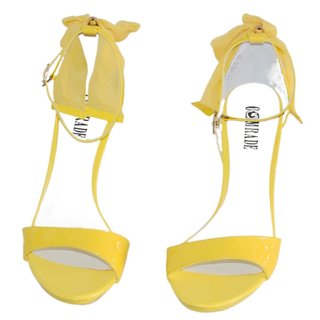 跟高一字扣漆皮女凉鞋真皮品牌凉鞋大甩卖1318030