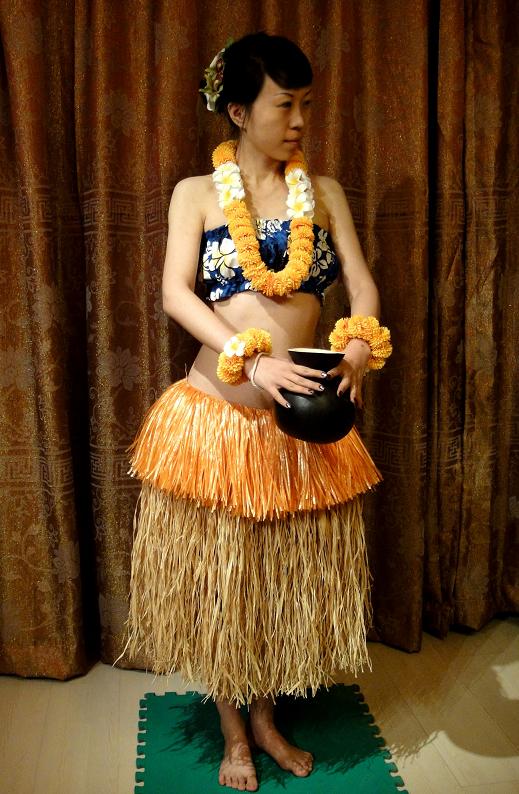 Hawaiian straw dress dance suit Tahiti Grass Skirt Dance Performance Costume for an adult performance suit Costume Costume